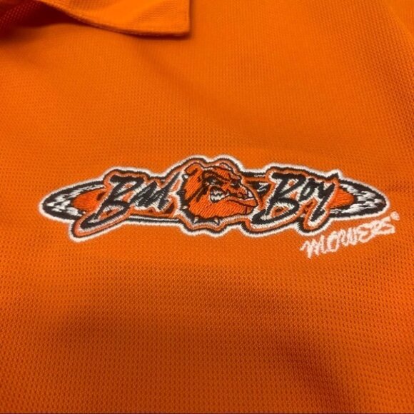 •- Bundle of 3 Nike Golf Orange Short Sleeve Athletic Polo i15 - Picture 8 of 10